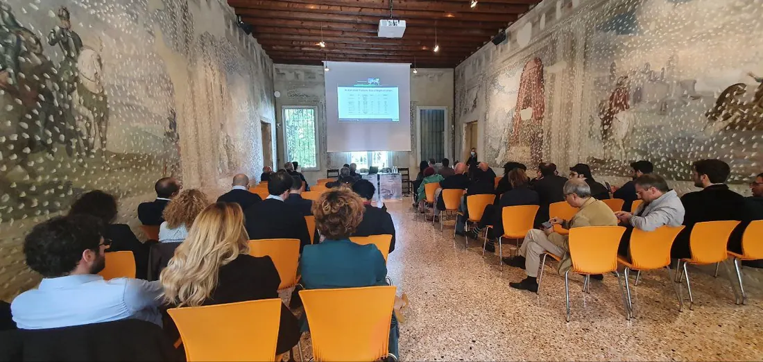 Book presentation at Villa Bassi, Abano Terme